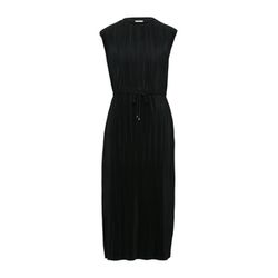 s.Oliver Red Label Sleeveless midi dress with pleats and drawstring - black (9999)