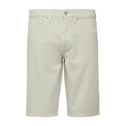 s.Oliver Red Label Regular Fit: Bermuda-Jeans - weiß (0330)