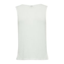 s.Oliver Red Label Semi-transparent knitted top   - white (0210)