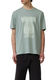 Q/S designed by Basic Rundhals T-Shirt mit Frontprint - grün (72D0)