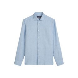 Marc O'Polo Hemd Shaped aus reiner Baumwolle - blau (E80)