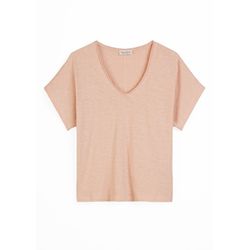 Marc O'Polo Regular T-shirt with batwing sleeves - pink (304)