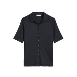 Marc O'Polo Short-sleeved jersey blouse - blue (888)