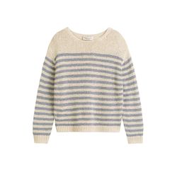 Marc O'Polo Gestreifter Pullover loose - beige/blau (J18)