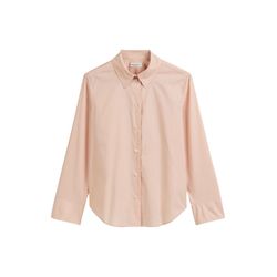 Marc O'Polo A-shape blouse made of paper touch poplin - pink/orange (304)