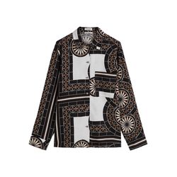 Marc O'Polo Printed linen blouse - brown/black (F58)