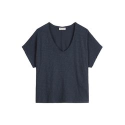 Marc O'Polo Loose T-shirt with batwing sleeves - blue (886)