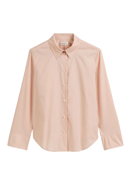 Marc O'Polo Bluse A-Shape aus Papertouch-Popeline - pink/orange (304)