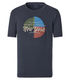 Casamoda T-Shirt mit Frontprint  - blau (105)