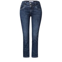 Street One 7/8-Jeans im Casual Fit - blau (16582)