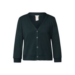 Street One Knitted-look jacket - green (15930)