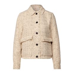 Street One Kurze Bouclé Jacke - beige (16667)