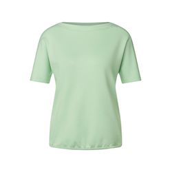 Street One Shirt mit U-Boot-Ausschnitt - grün (16341)