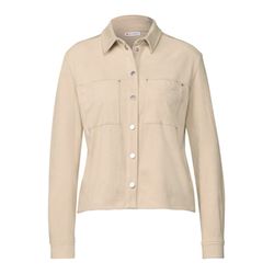 Street One Velours Hemdbluse - beige (16667)