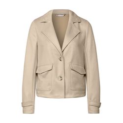 Street One Velours Jacke - beige (16668)