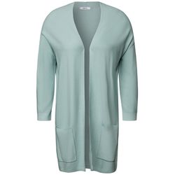 Cecil Offener Feinstrick Cardigan - grün (16560)