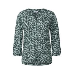 Cecil Printed blouse with glitter - green (26560)