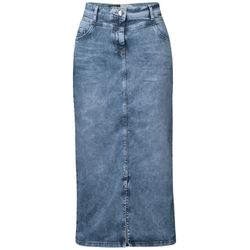 Cecil Maxi Jeansrock - blau (10239)