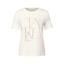 Cecil Shirt with artwork - white (33474)