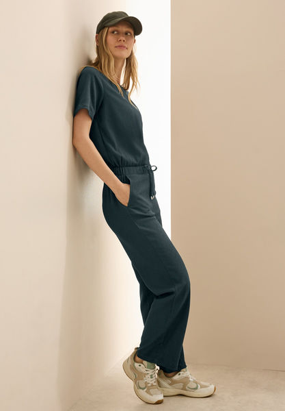 Cecil Jumpsuit mit Struktur - grün (16563)