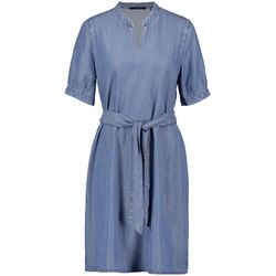 Taifun Sommerkleid aus Lyocell in Jeans-Optik - blau (08979)
