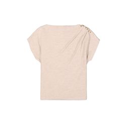 Garcia Top with decorative button placket - beige (2542)