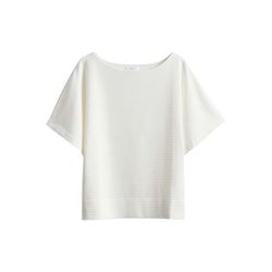Opus Strukturiertes Shirt - Suppi - weiß (1004)