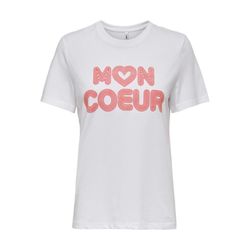 Only T-Shirt - Onlariya  - weiß (190858002)
