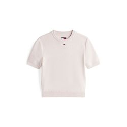 Tommy Jeans Pull à manches courtes   - beige (AE3)