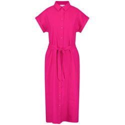 Gerry Weber Collection Langes Blusenkleid aus reinem Leinen - pink (30926)