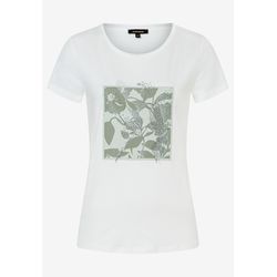 More & More T-Shirt mit Frontprint   - beige (0041)