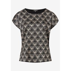More & More Blusenshirt mit grafischem Print - beige/schwarz (2790)