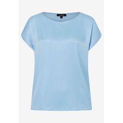 More & More Shirt mit Satinfront - blau (0319)