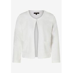 More & More Jersey Jacke - beige/weiß (0041)
