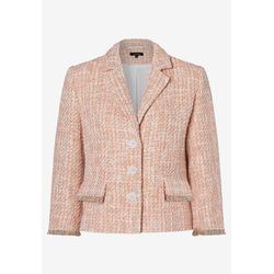 More & More Bouclé Blazer - orange (3431)