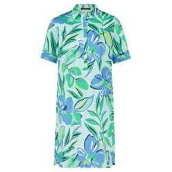 Betty Barclay Hemdblusenkleid - blau/grün (5880)