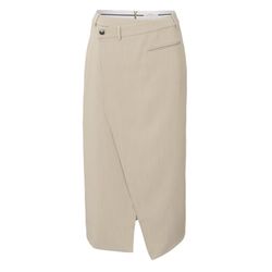 Yaya Midirock mit Schlitz - beige (513042)