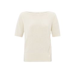 Yaya Feinstrickpullover mit U-Boot-Ausschnitt - beige (99993)