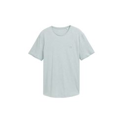 Tom Tailor Denim T-shirt in a melange look - blue (28129)