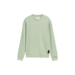 Tom Tailor Denim Piqué Sweatshirt - grün (13632)
