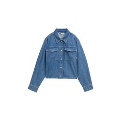 Tom Tailor Denim Boxy Fit Jeanshemd - blau (10118)