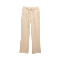 Tom Tailor Denim Musselin Straight Hose - beige (14460)