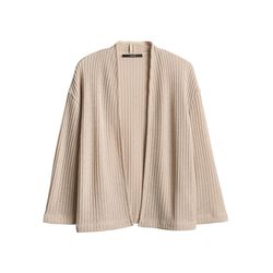 someday Ribbed sweat jacket - Ucora - beige (20019)