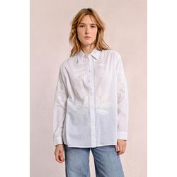 Molly Bracken Shirt with broderie - white (BLANC)