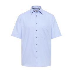 Eterna Comfort Fit: Short-sleeved shirt - blue (12)