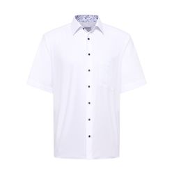 Eterna Comfort Fit: Short-sleeved shirt - white (00)