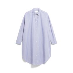 Armedangels Webkleid aus Bio-Baumwolle - Pfileaa  - blau/weiß (3083)