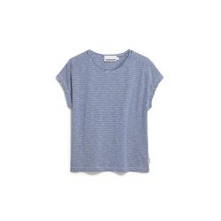 Armedangels Striped shirt - Oneliaa Lovely Stripes - blue (2997)