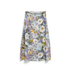 Armedangels Jupe tissée en mélange TENCEL Lyocell - vert (3052)