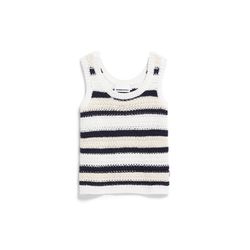 Armedangels Knitted top - Claaire Stripes - blue/white (3159)